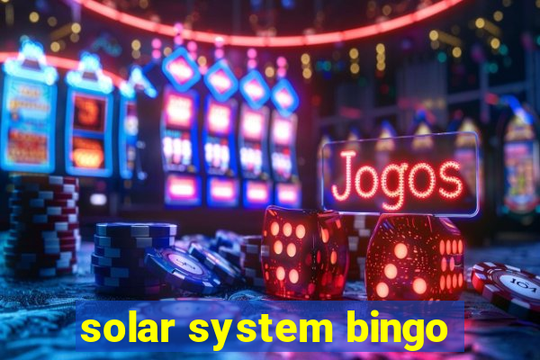 solar system bingo