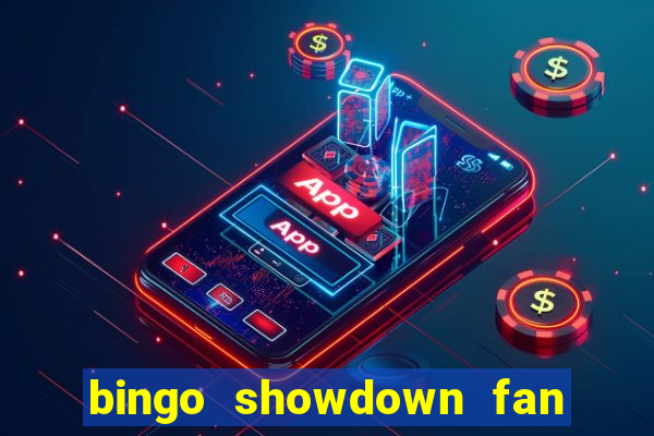 bingo showdown fan page freebies