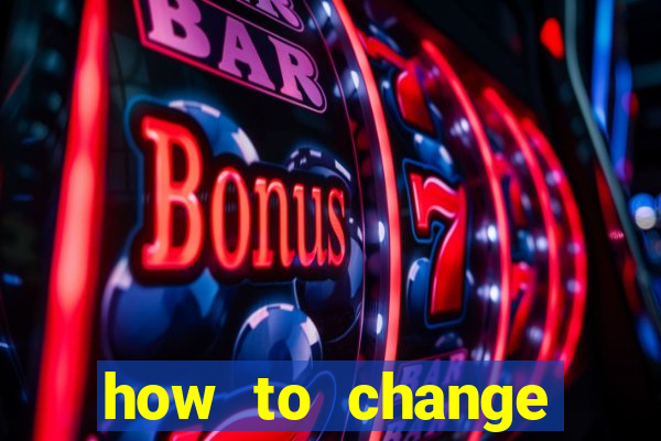 how to change bingo card on slot machine