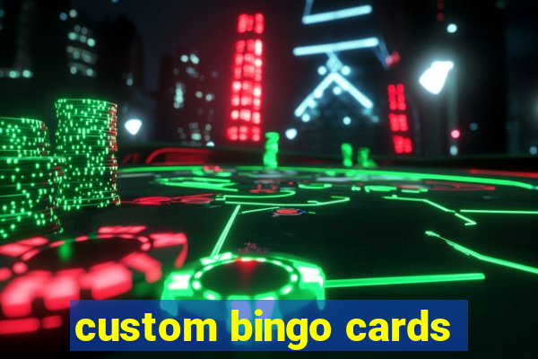 custom bingo cards