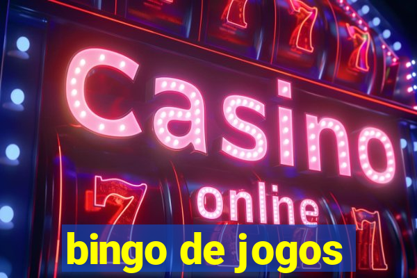 bingo de jogos