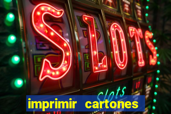 imprimir cartones de bingo