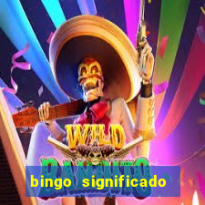 bingo significado da palavra