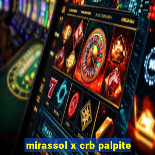 mirassol x crb palpite