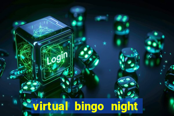 virtual bingo night with friends