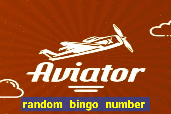 random bingo number generator 1-90