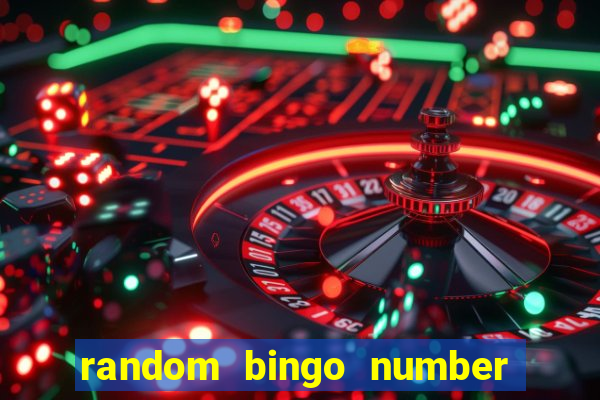 random bingo number generator 1-90