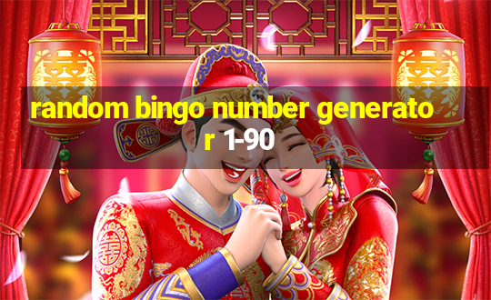 random bingo number generator 1-90