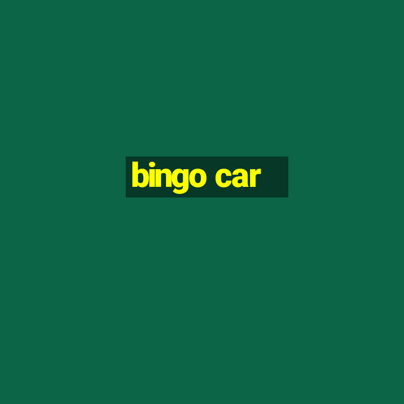 bingo car