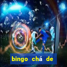 bingo chá de bebê excel