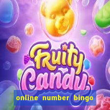 online number bingo card maker