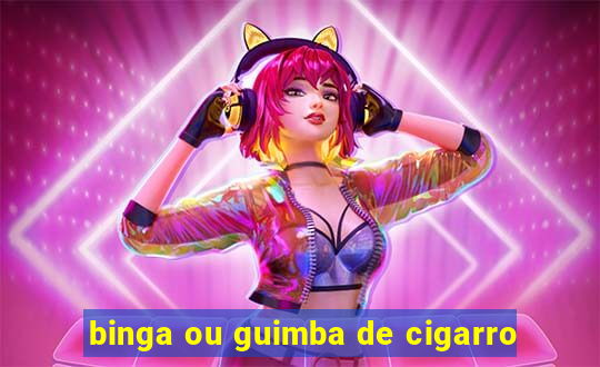 binga ou guimba de cigarro