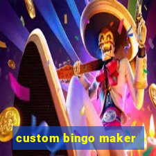 custom bingo maker