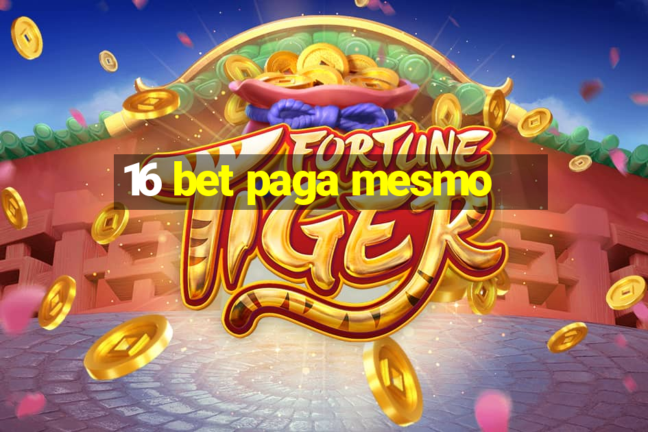 16 bet paga mesmo