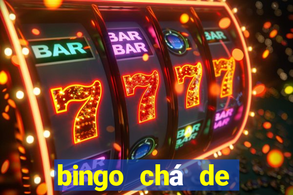 bingo chá de revela??o para imprimir