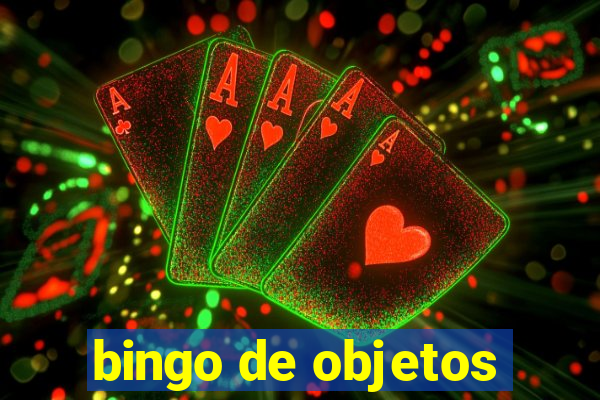 bingo de objetos