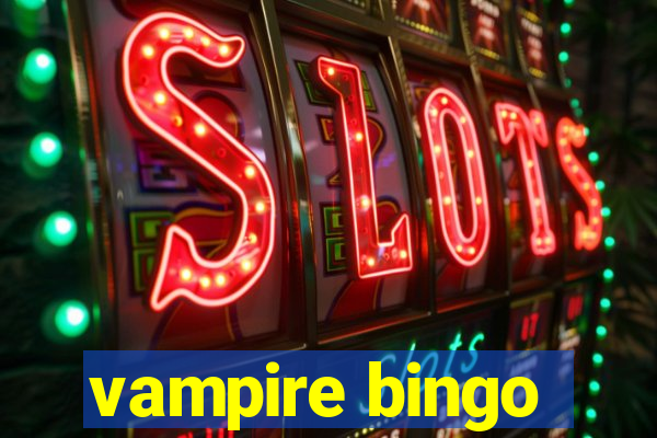 vampire bingo