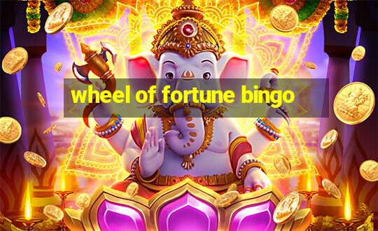 wheel of fortune bingo