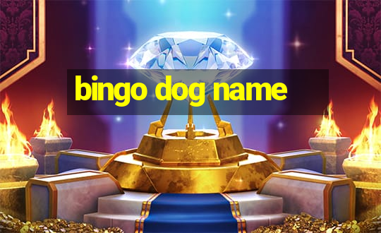 bingo dog name