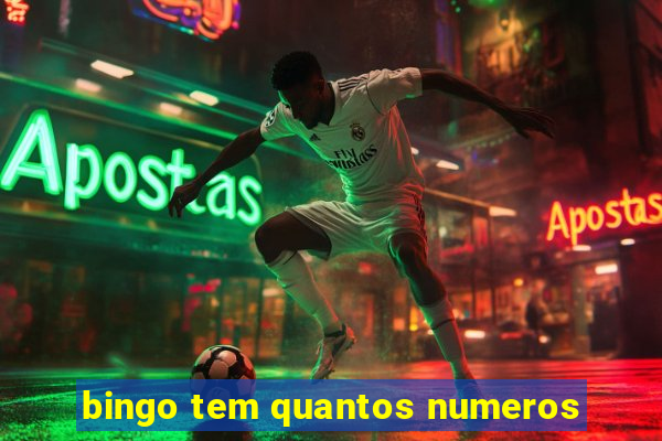 bingo tem quantos numeros