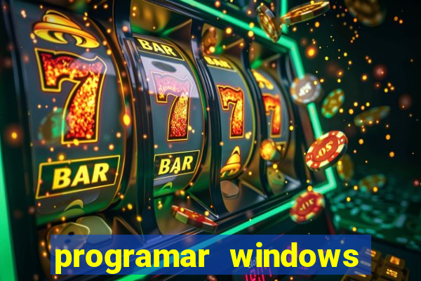 programar windows para desligar