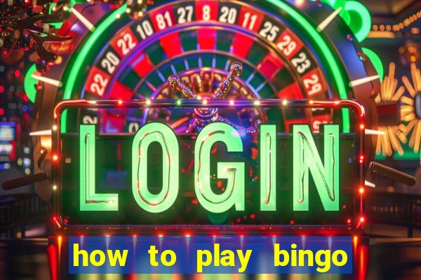 how to play bingo at home