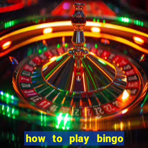 how to play bingo at home