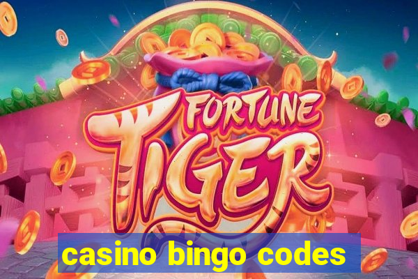 casino bingo codes