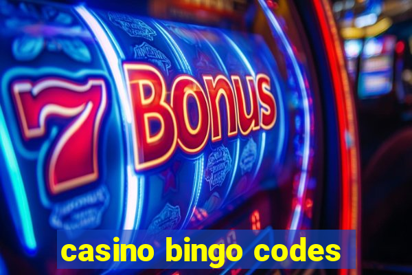 casino bingo codes