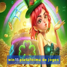 win11 plataforma de jogos