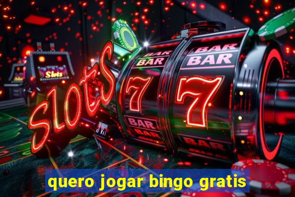 quero jogar bingo gratis