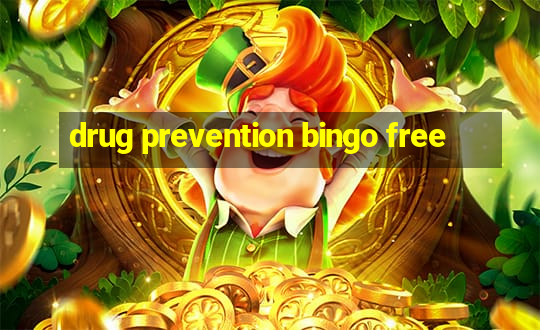 drug prevention bingo free