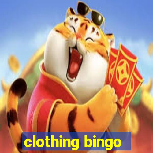 clothing bingo