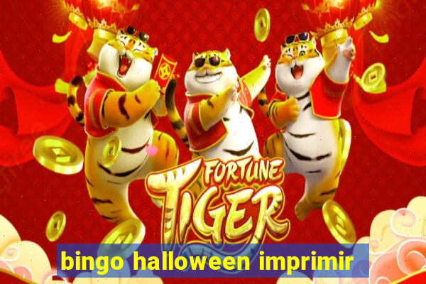 bingo halloween imprimir