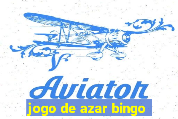 jogo de azar bingo