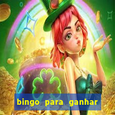 bingo para ganhar dinheiro de verdade pix