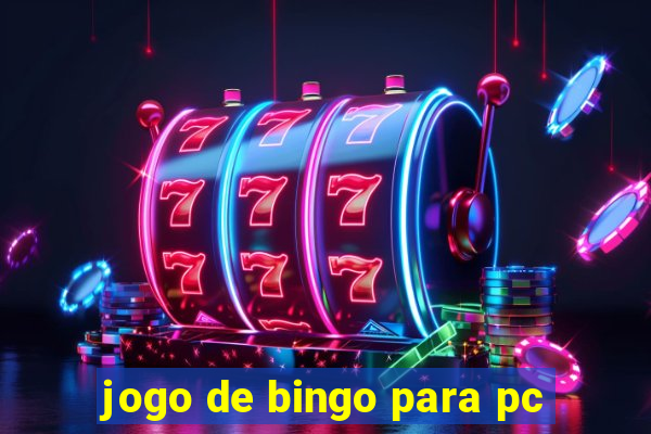 jogo de bingo para pc