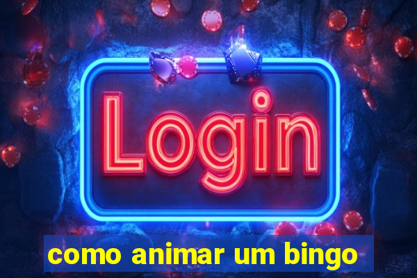 como animar um bingo