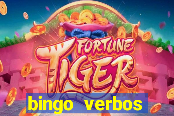 bingo verbos irregulares ingles