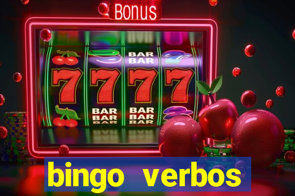 bingo verbos irregulares ingles