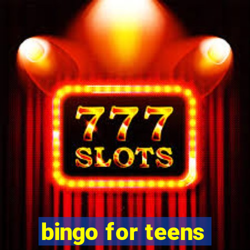 bingo for teens