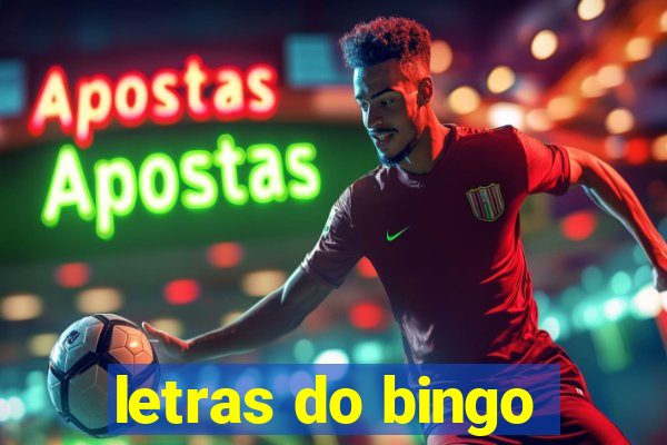 letras do bingo