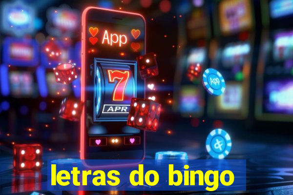 letras do bingo