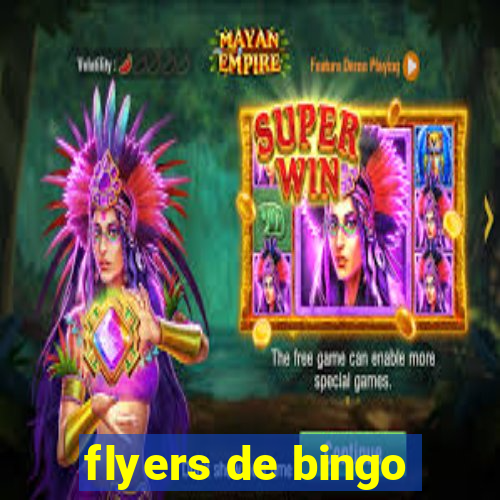 flyers de bingo