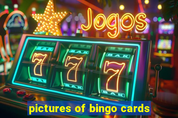 pictures of bingo cards