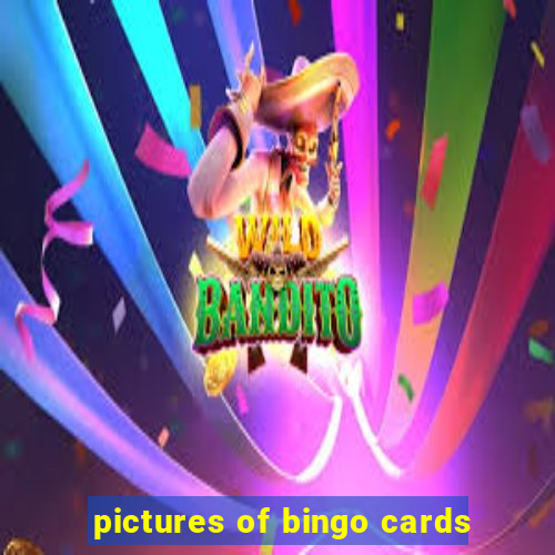 pictures of bingo cards