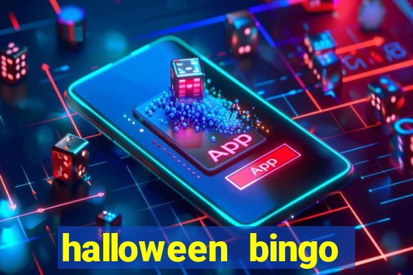 halloween bingo cards with numbers