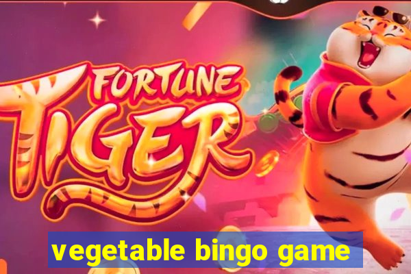 vegetable bingo game