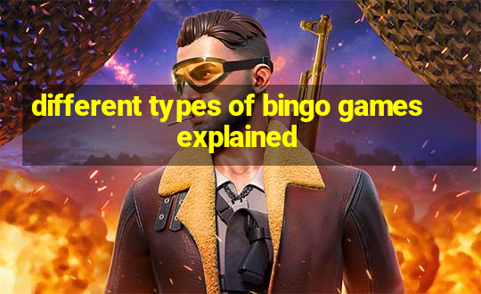 different types of bingo games explained