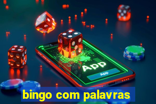 bingo com palavras